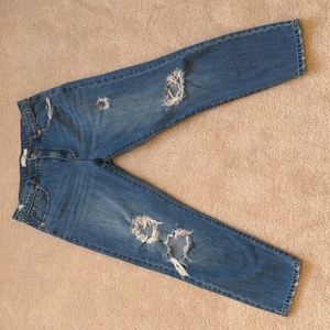 Dynamite Ripped Boyfriend Jeans